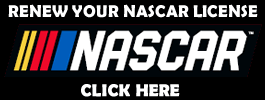 Renew NASCAR License